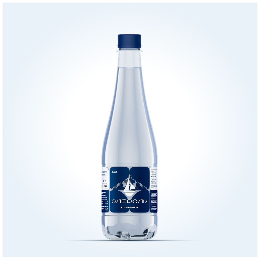 Доставка питьевой воды «Олероли» негазированной (12х0,5 литра)